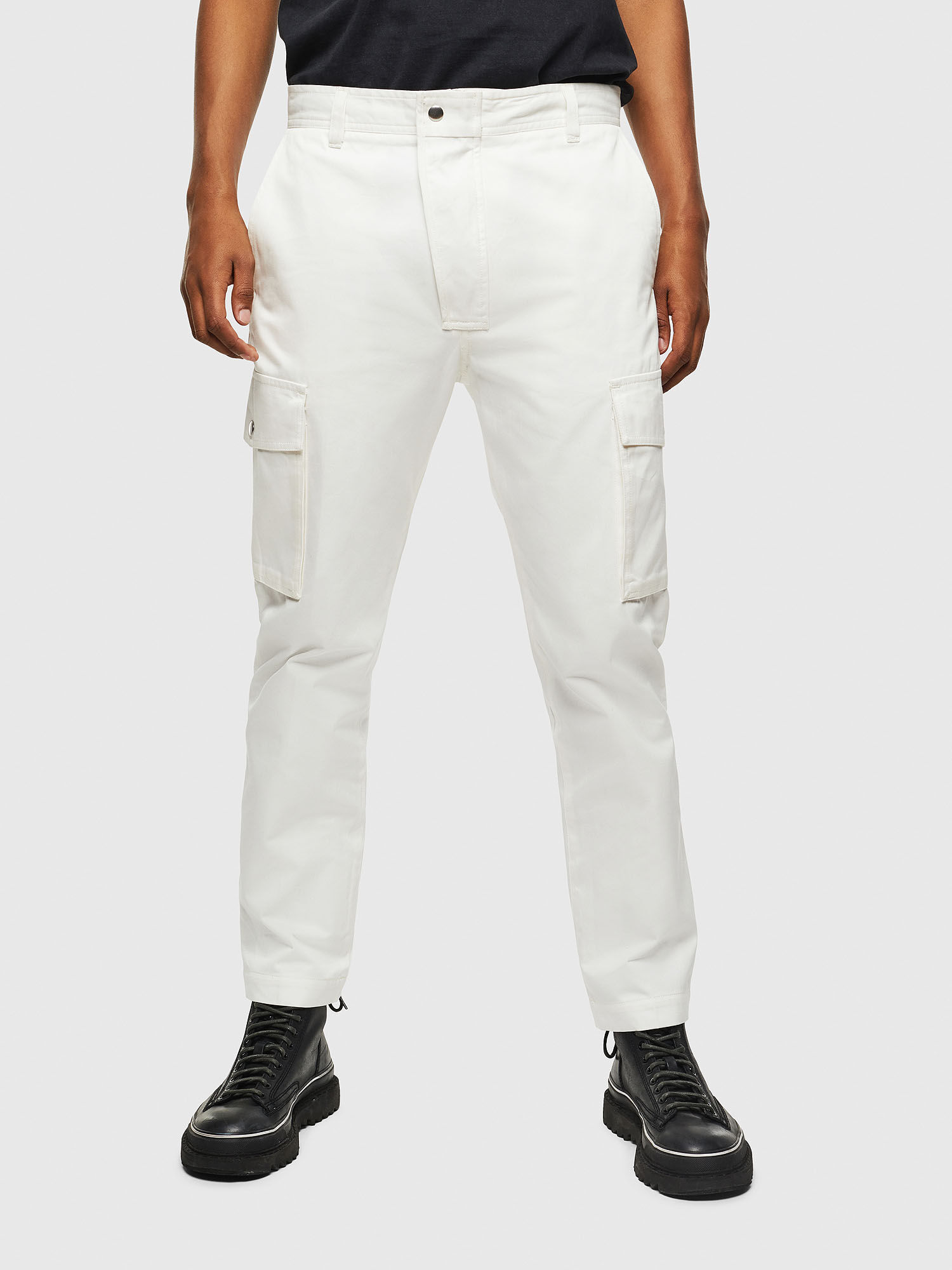 diesel white pants