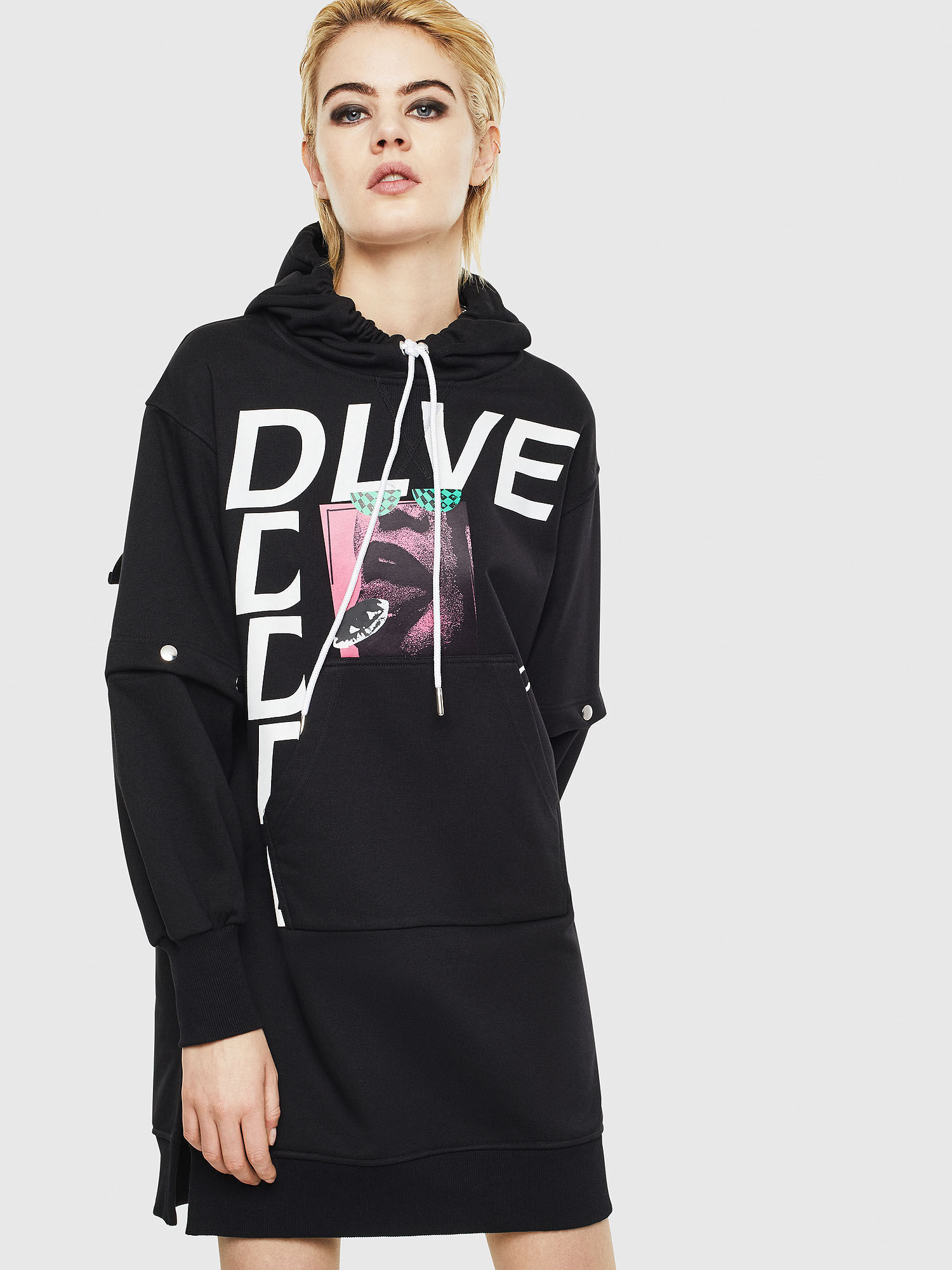 diesel sweater dress