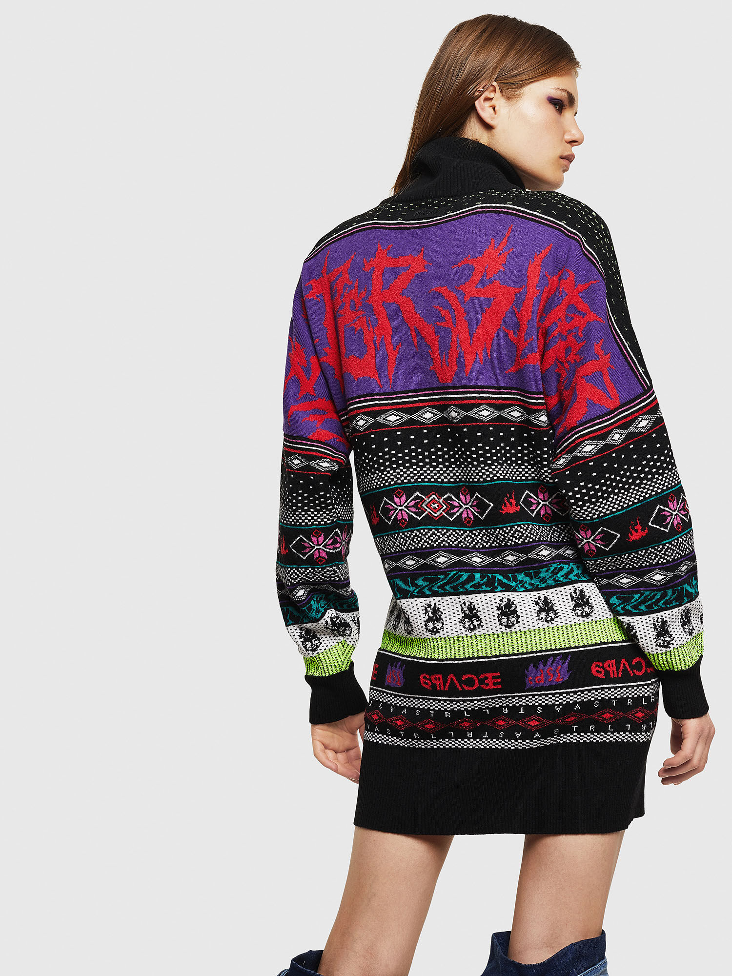 diesel sweater dress