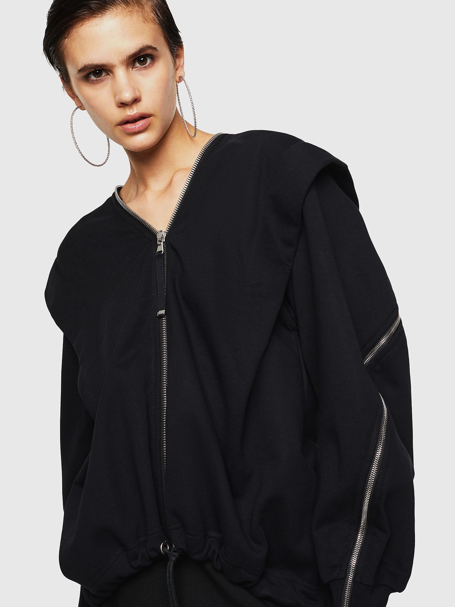 diesel black gold hoodie