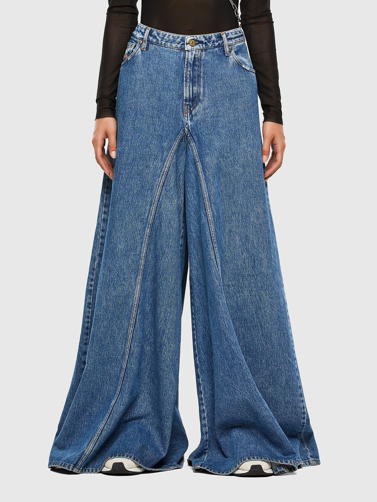 medium blue pants
