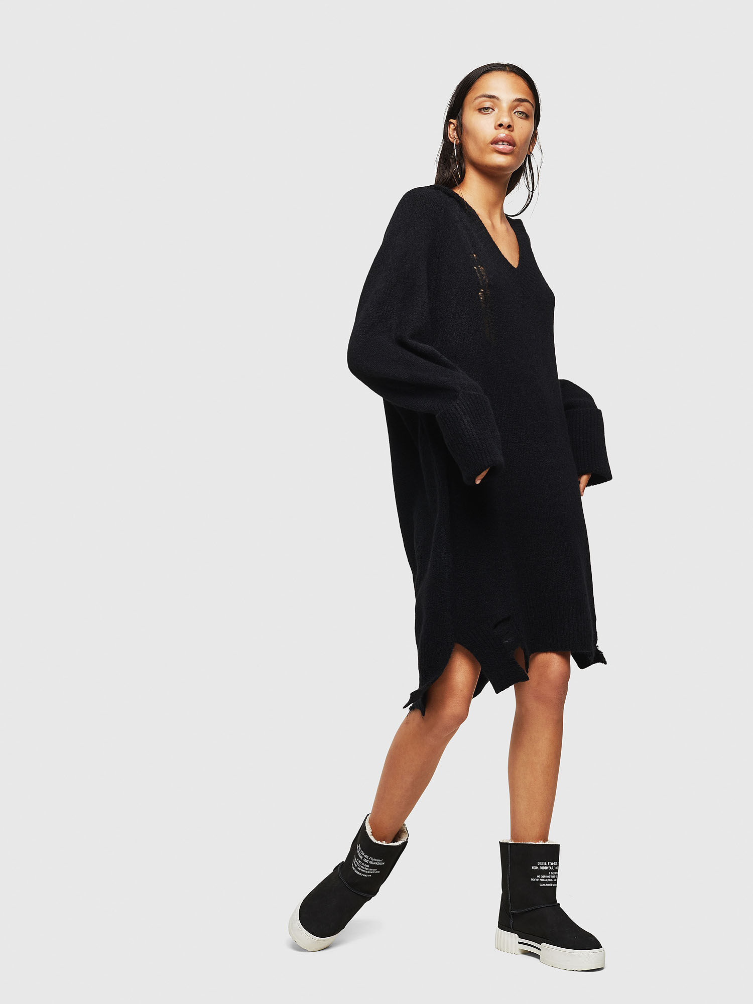 diesel sweater dress