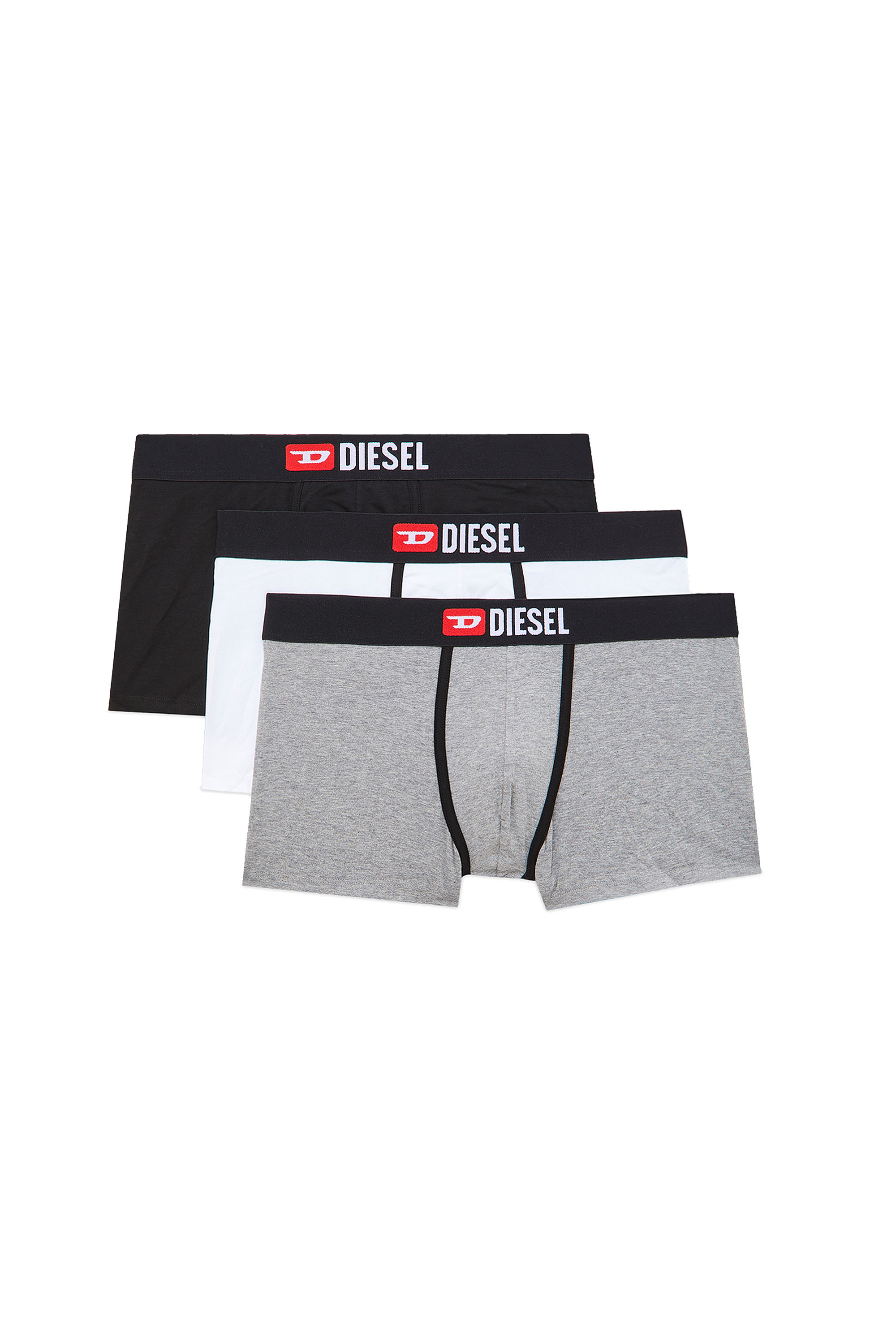 UMBX-DAMIENTHREEPACK, Black/Grey - Trunks