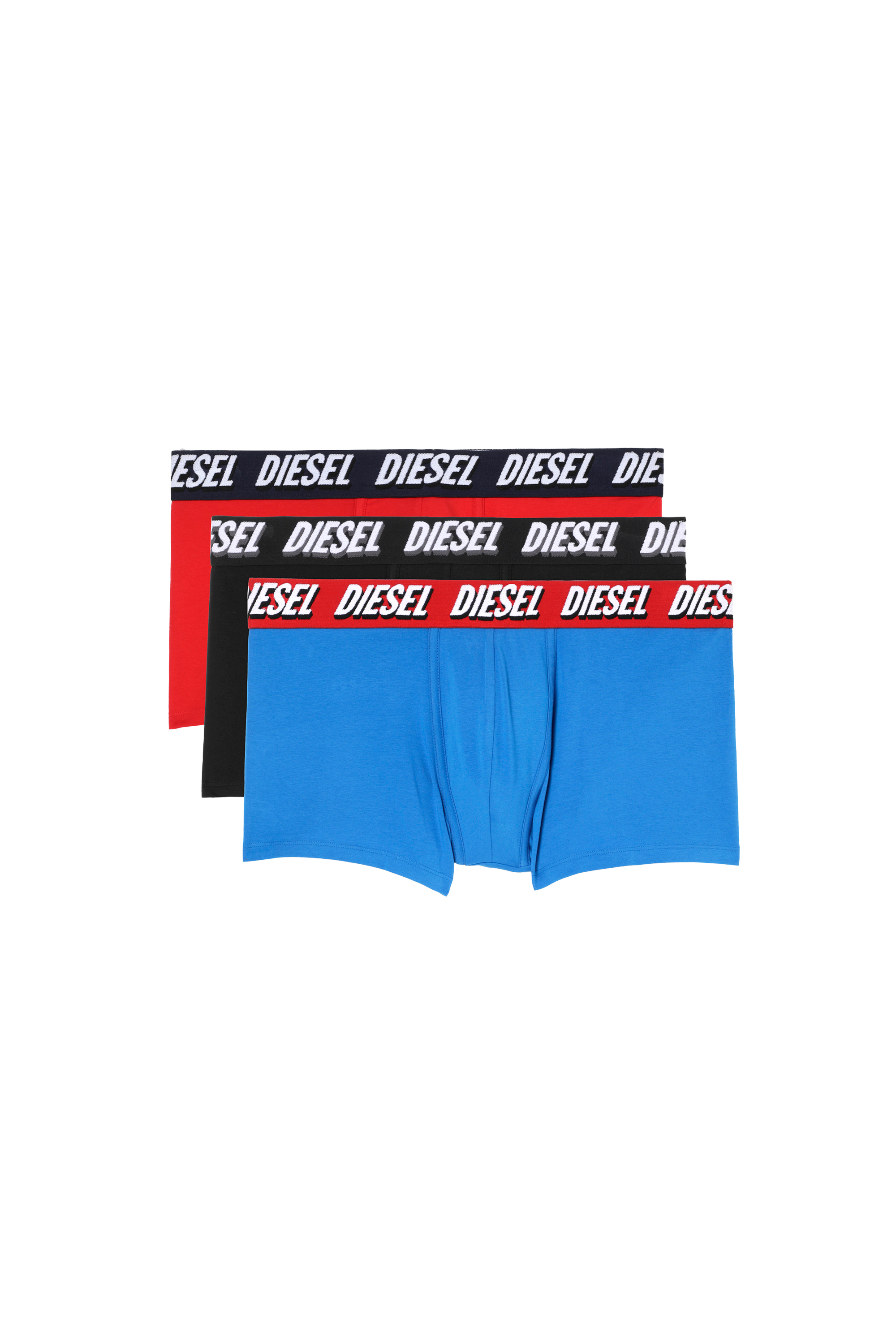UMBX-DAMIENTHREEPACK, Blue/Red - Trunks