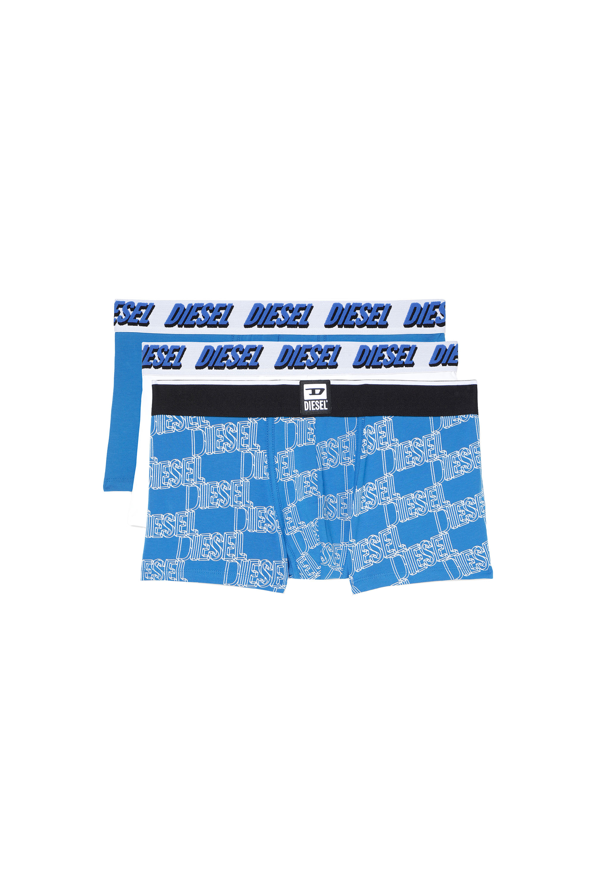 UMBX-DAMIENTHREEPACK, Blue/White - Trunks