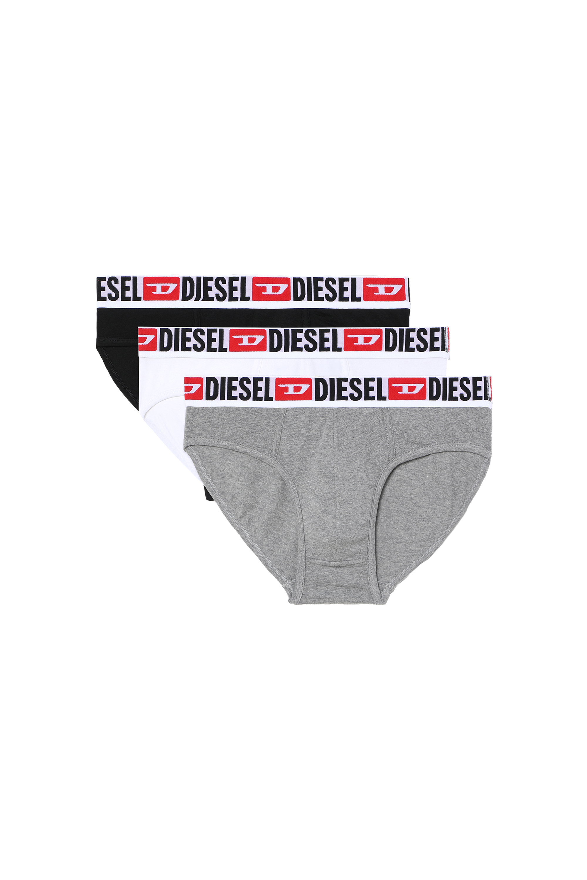 UMBR-ANDRETHREEPACK, Grey/Black - Briefs