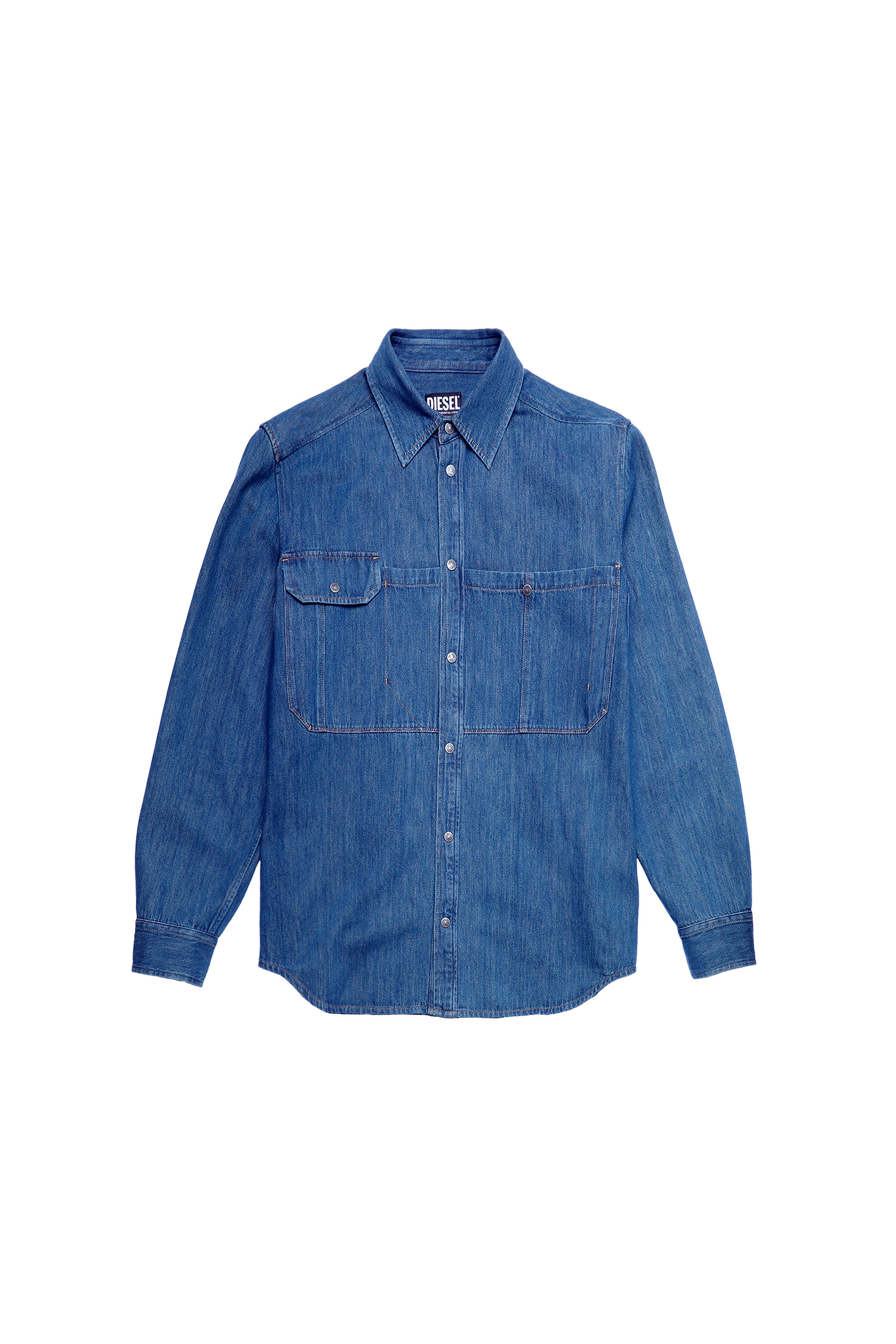 D-MILLY-SP, Medium blue - Denim Shirts