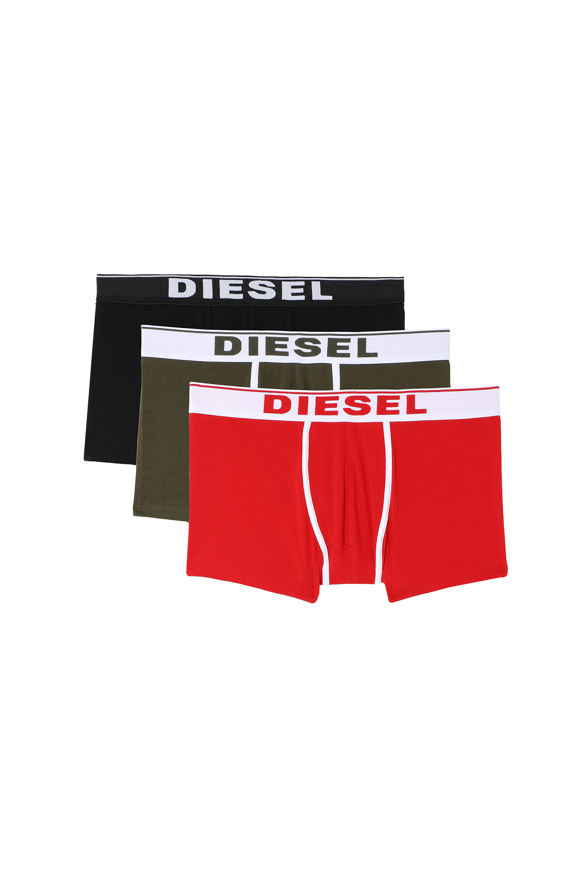 UMBX-DAMIENTHREEPACK, Grey/Blue - Trunks