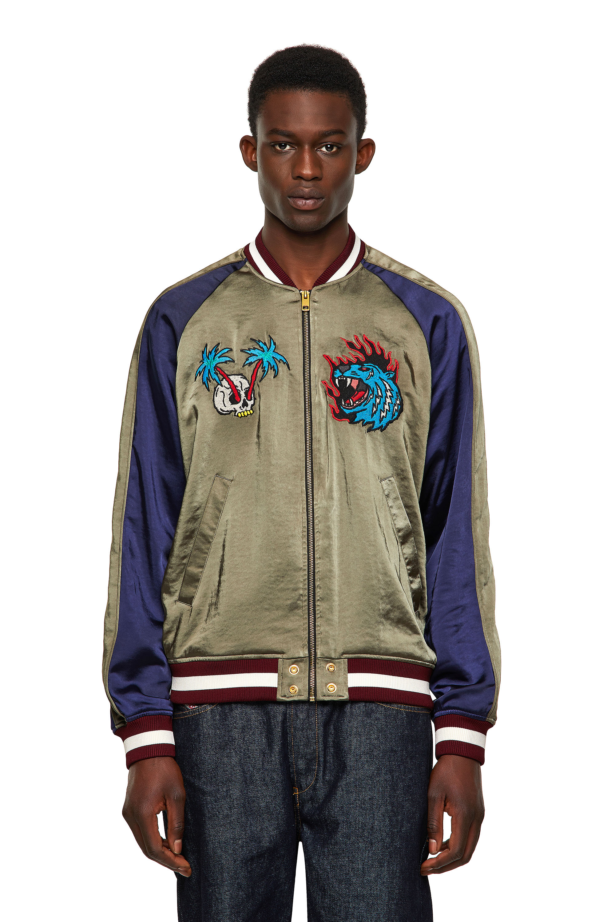 J-BUTLER-B, Blue/Green - Jackets