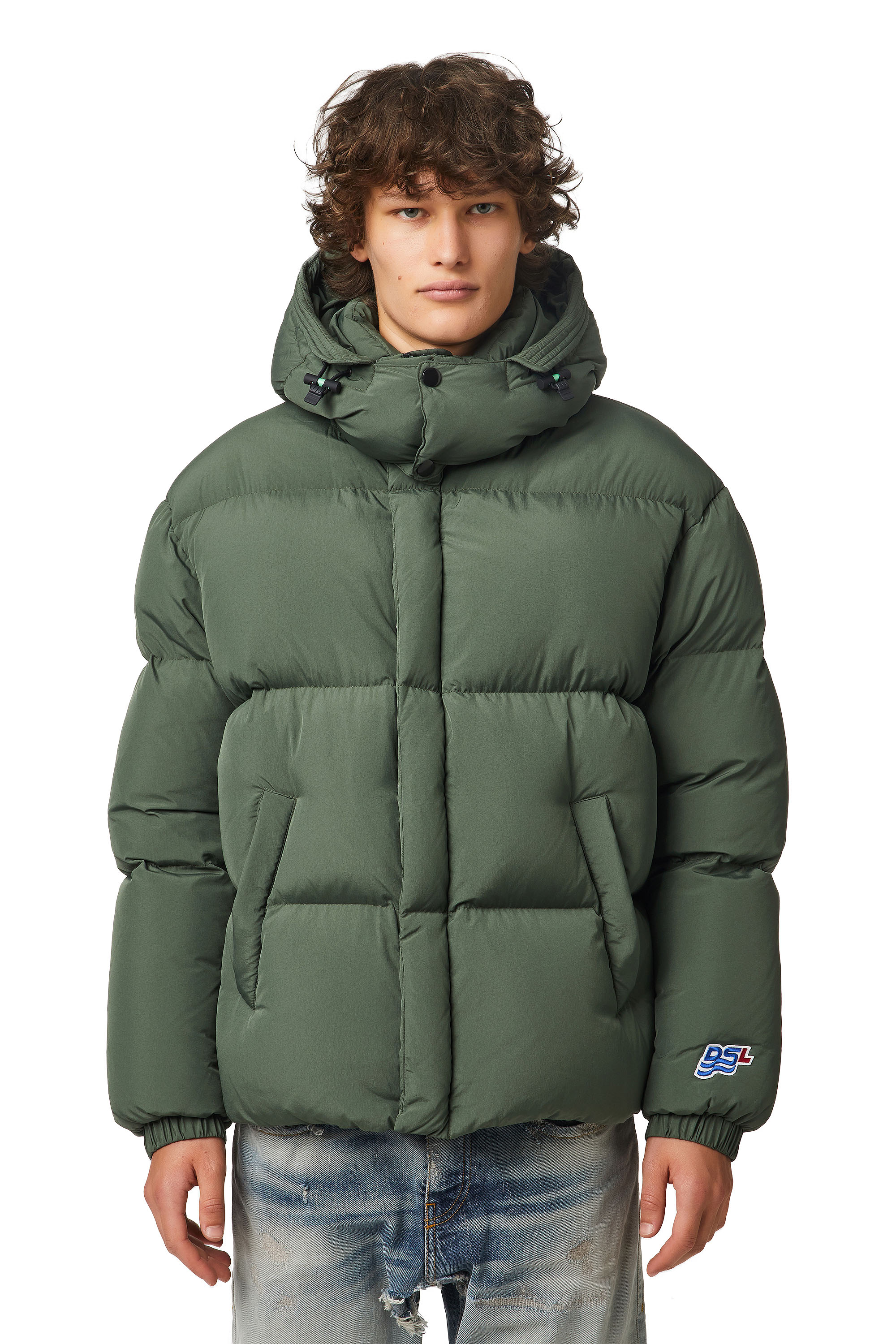 W-ROLF, Olive Green - Winter Jackets