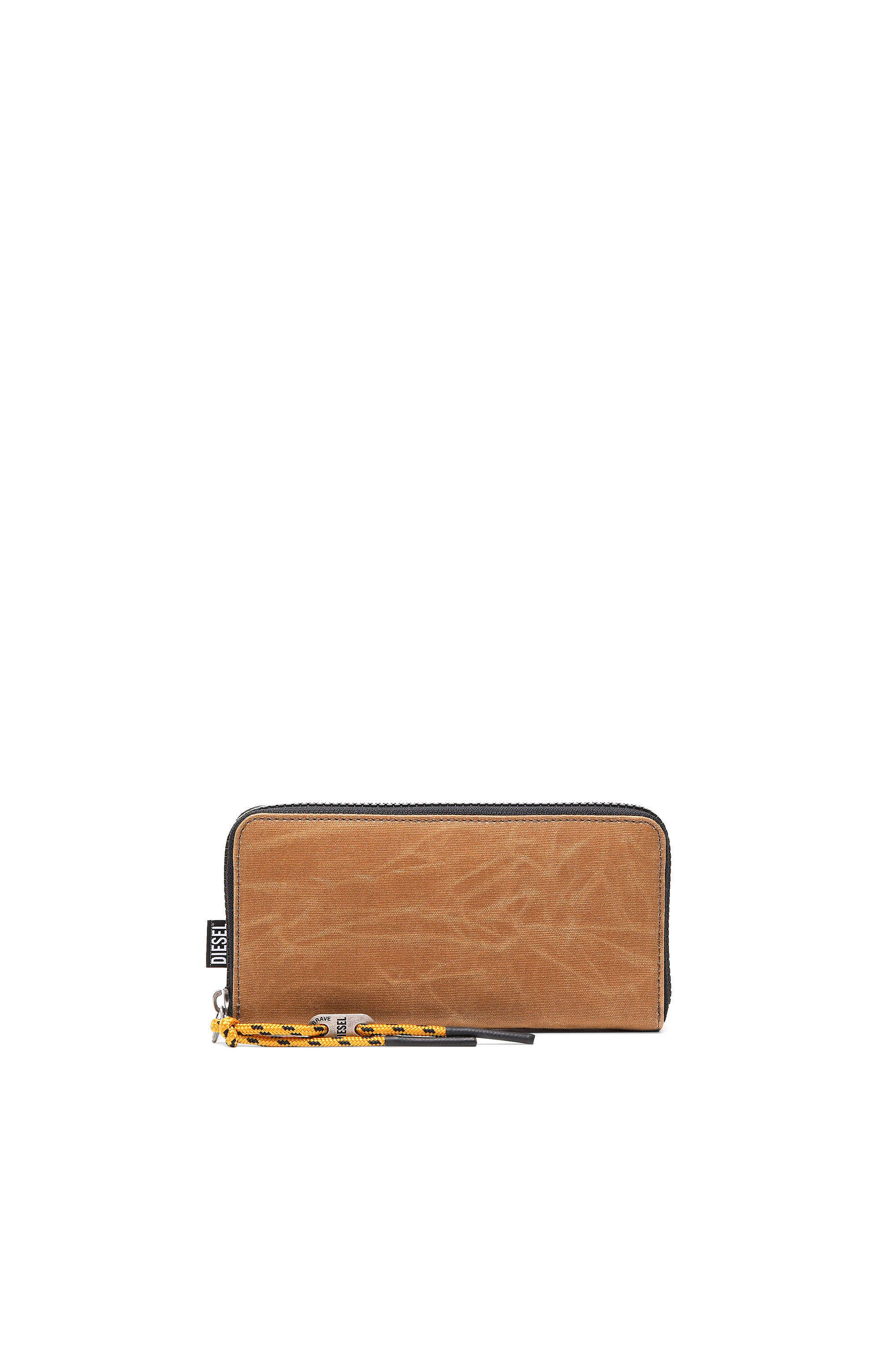 24 ZIP, Light Brown - Zip-Round Wallets