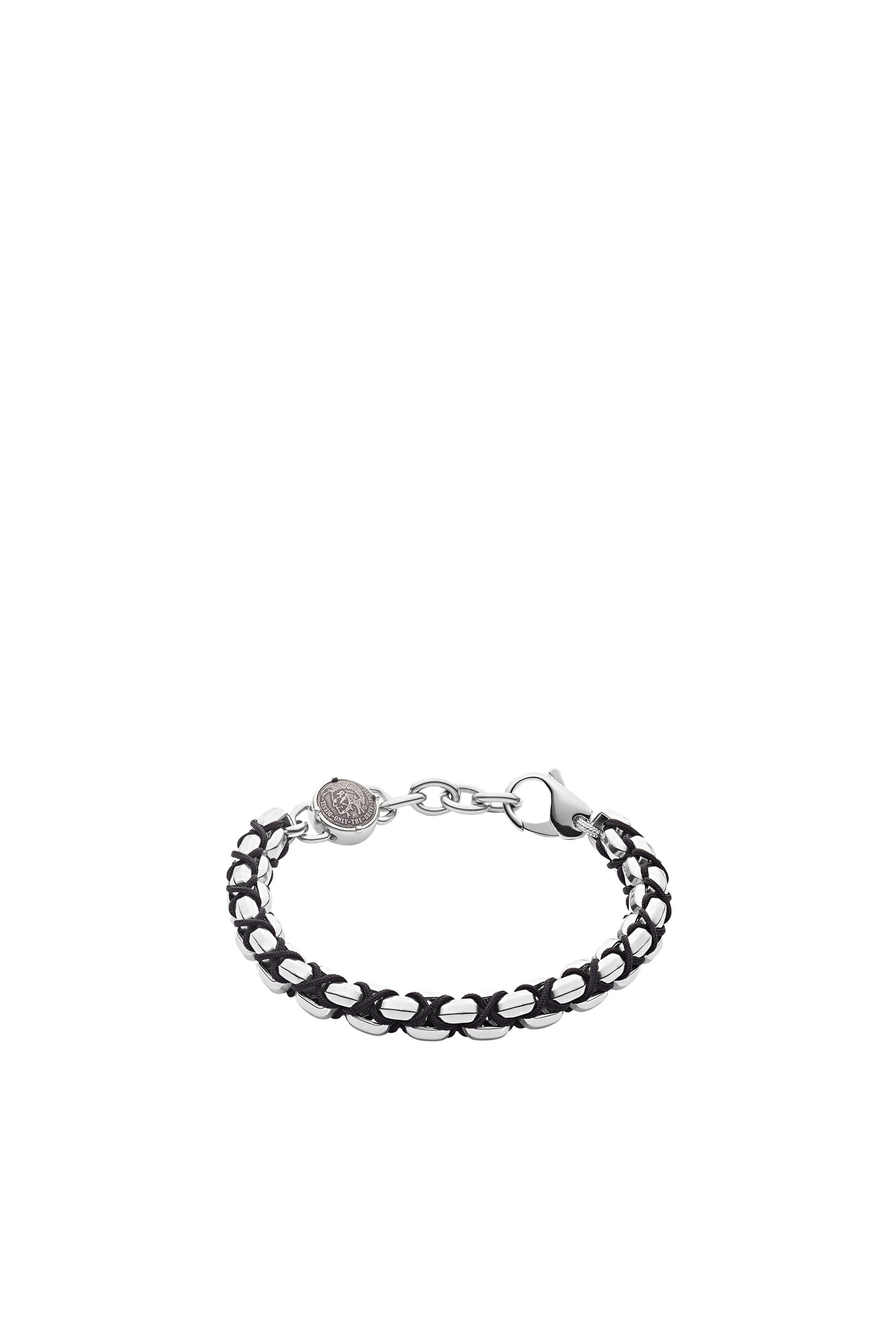 DX1180, Silver/Black - Bracelets