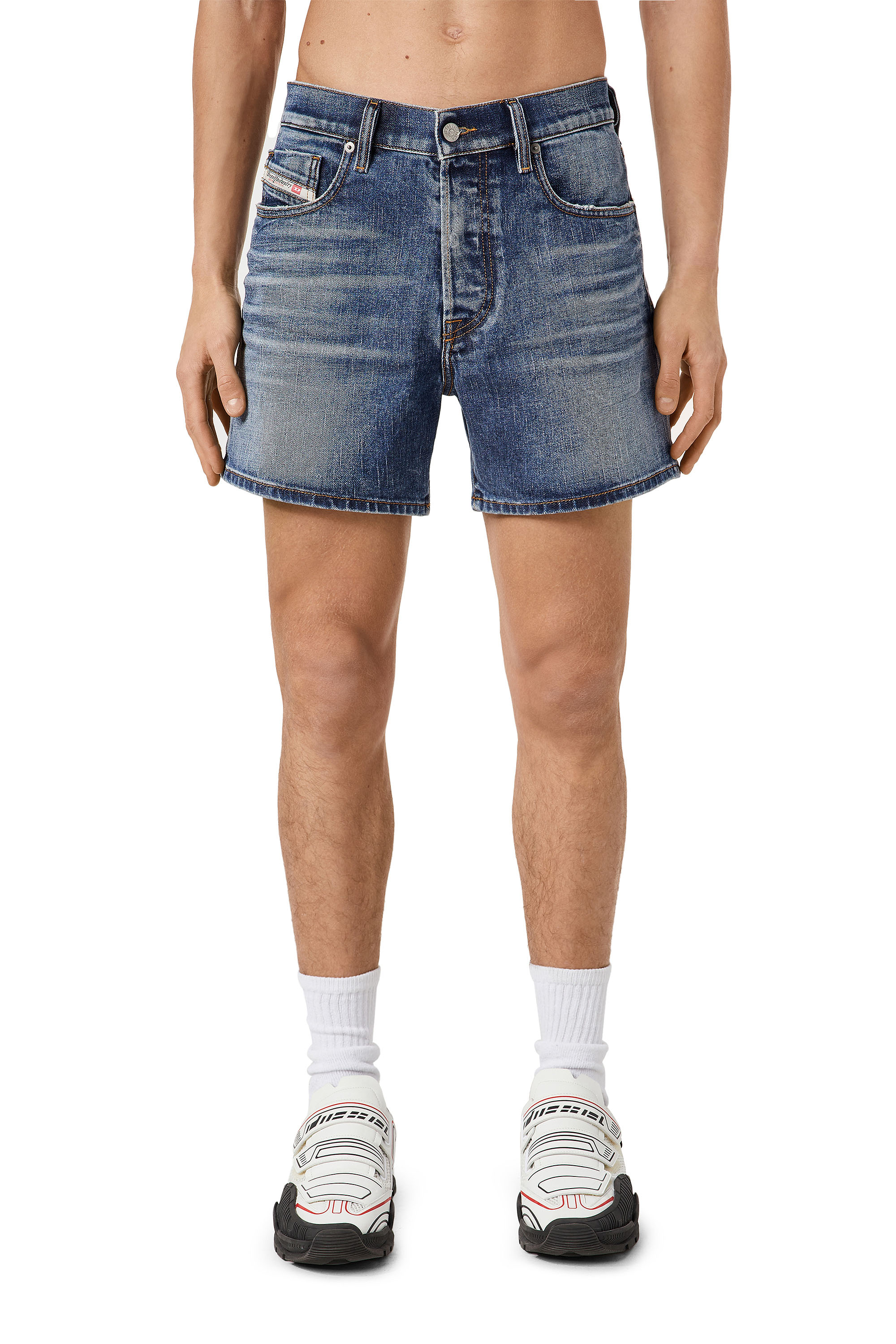 denim shorts diesel