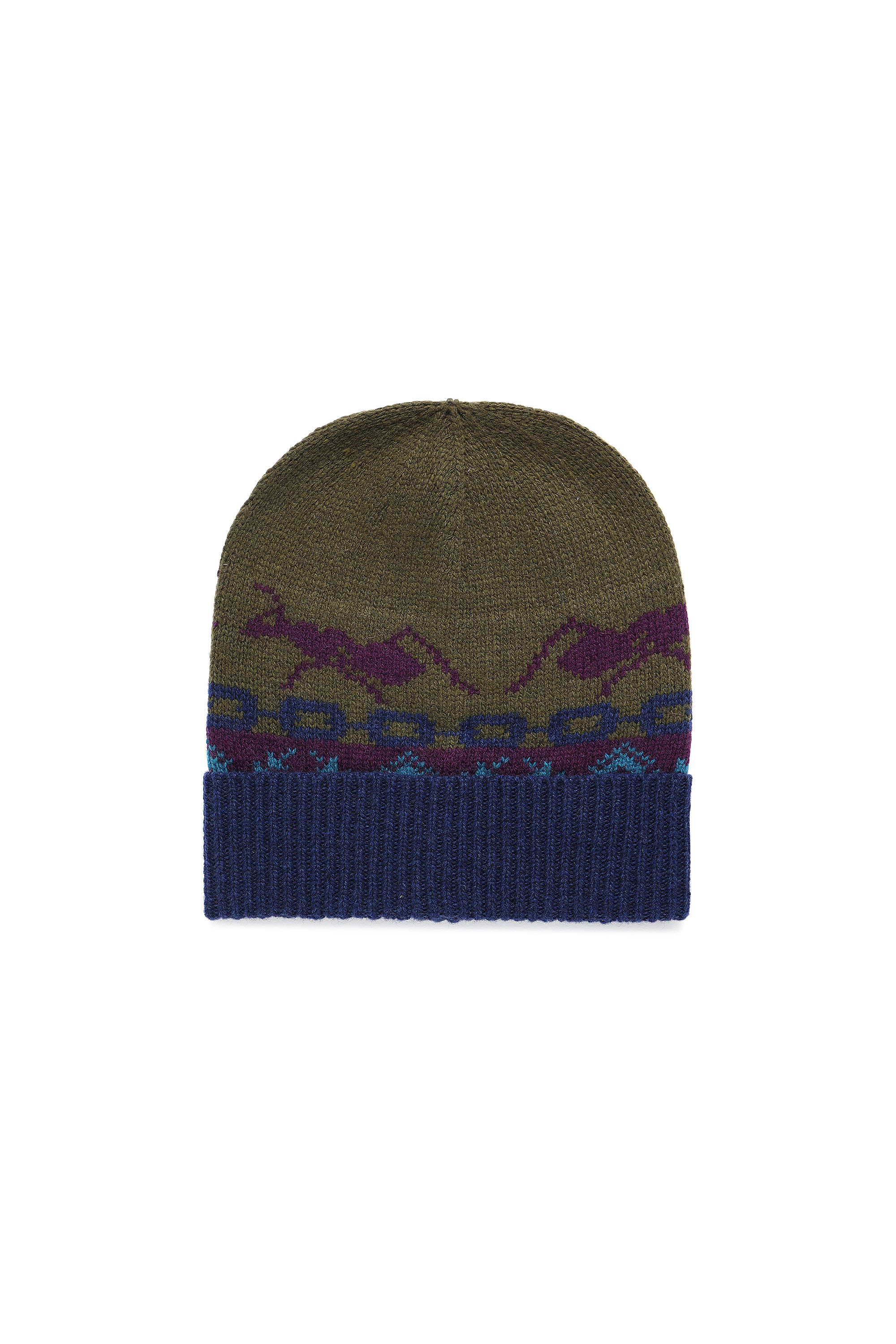 K-FONTANA, Green/Blue - Knit caps