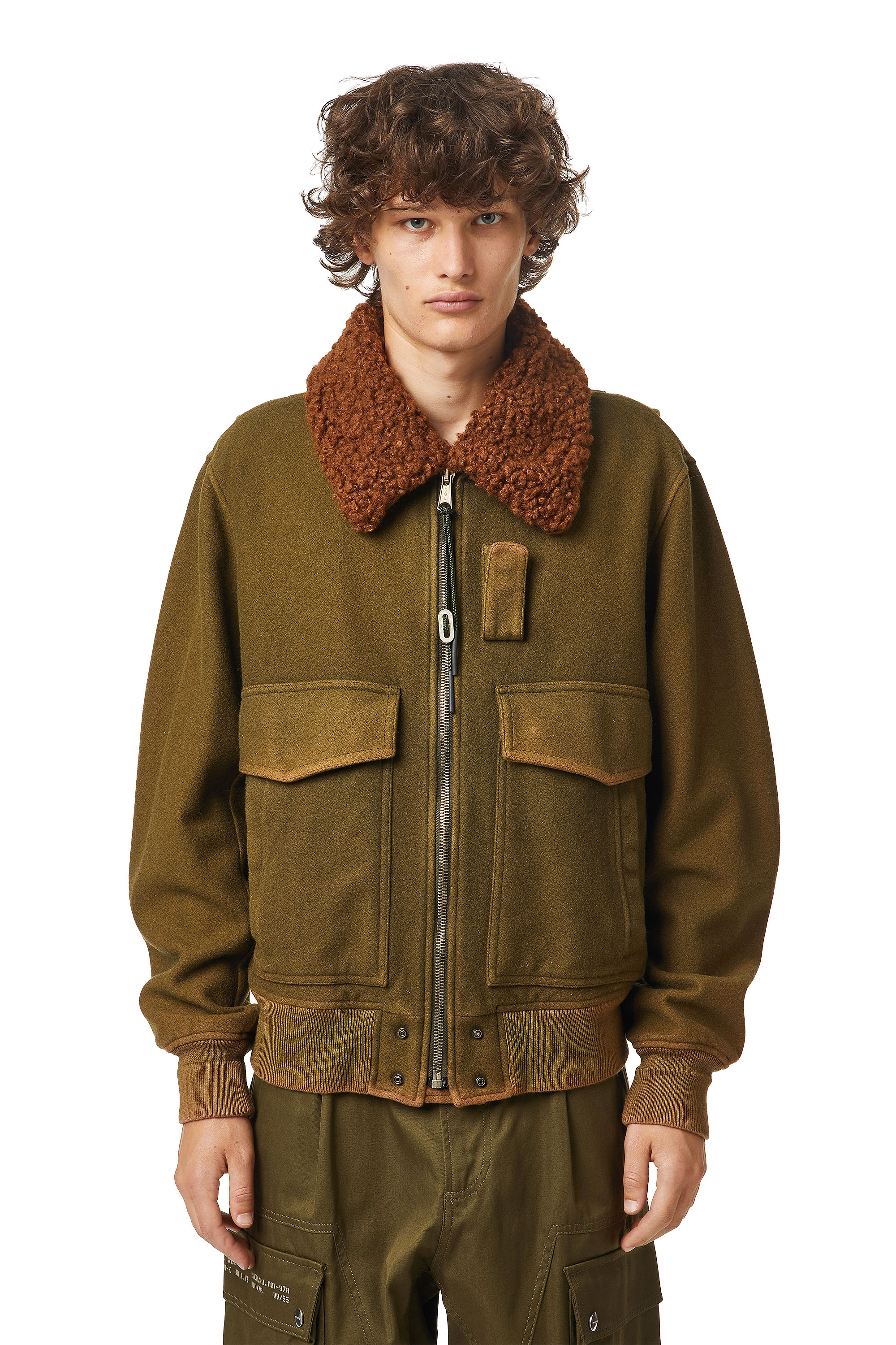 W-WELTOM, Olive Green - Winter Jackets