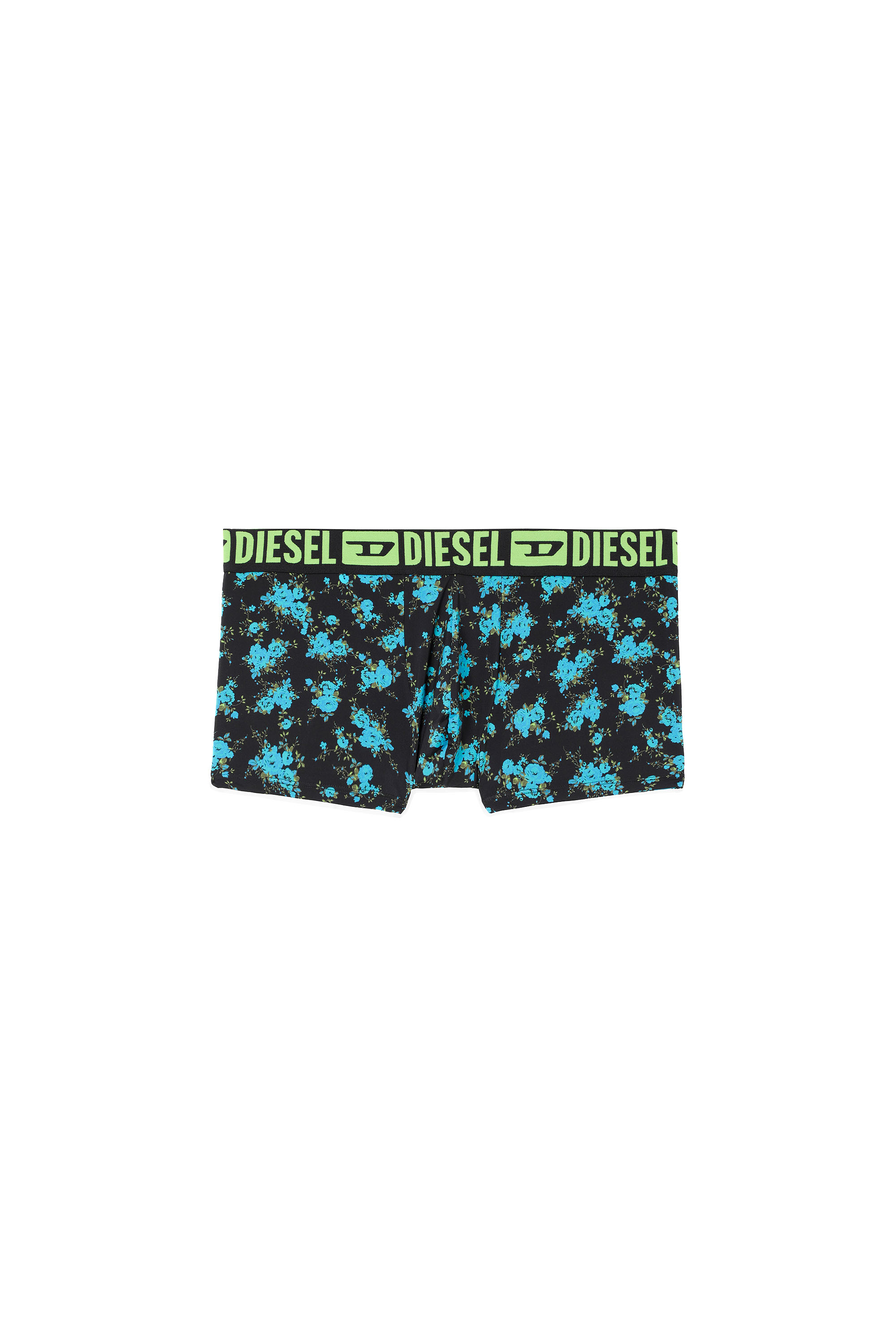 55-D, Black/Blue - Trunks