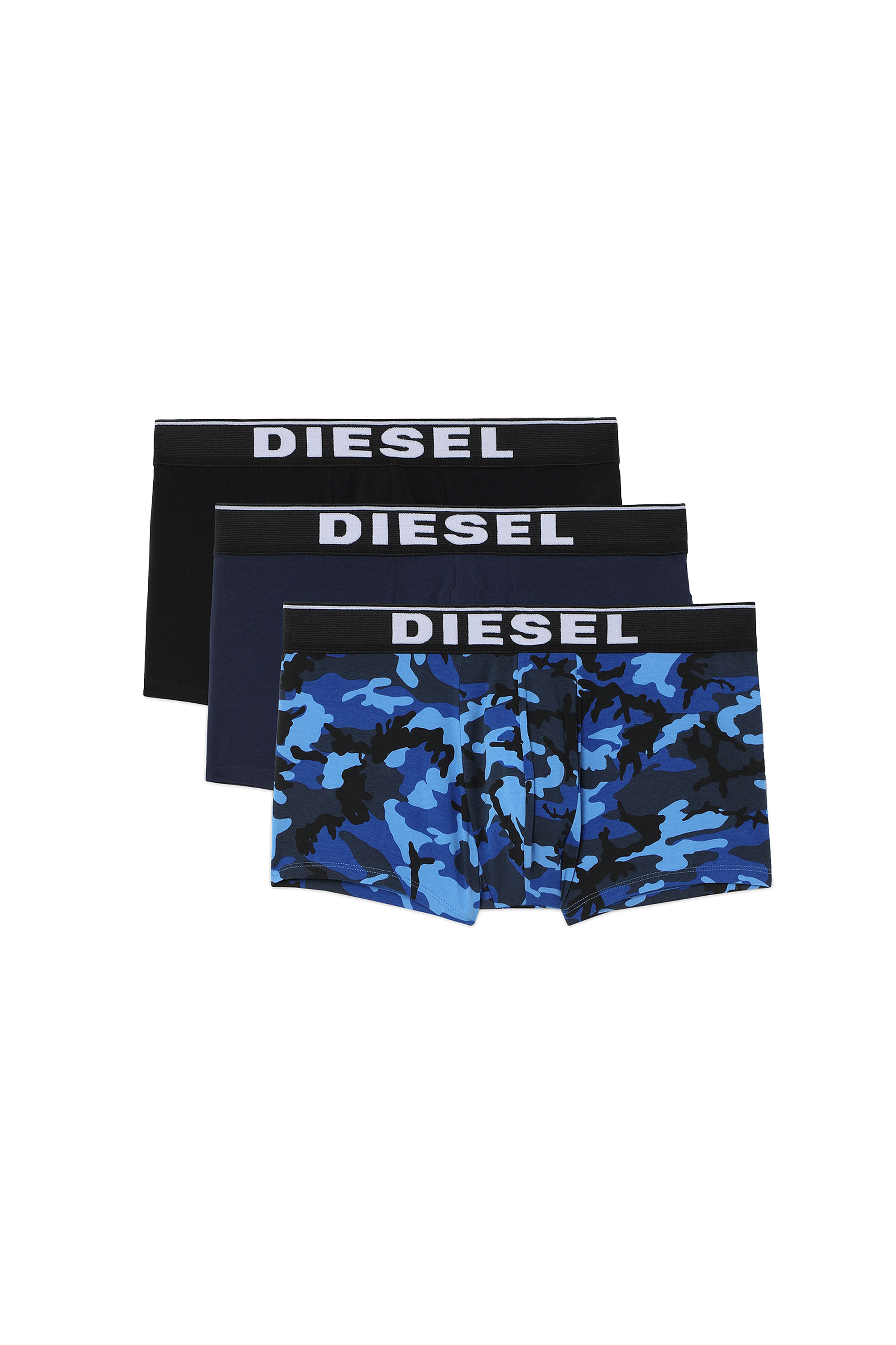 UMBX-DAMIENTHREEPACK, Blue/Black - Trunks