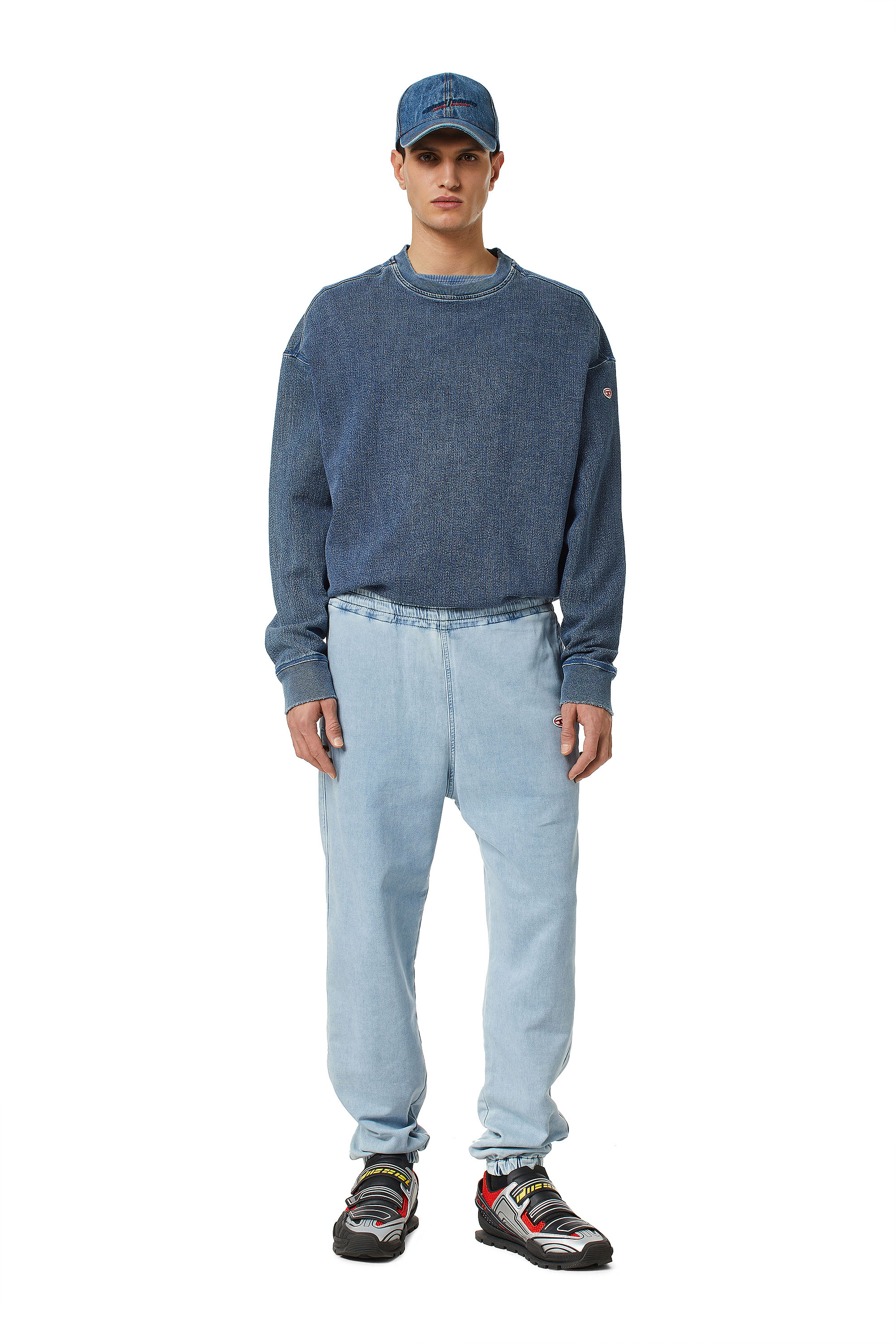 D-Lab Track Denim Joggjeans® 069YM, Light Blue - Jeans