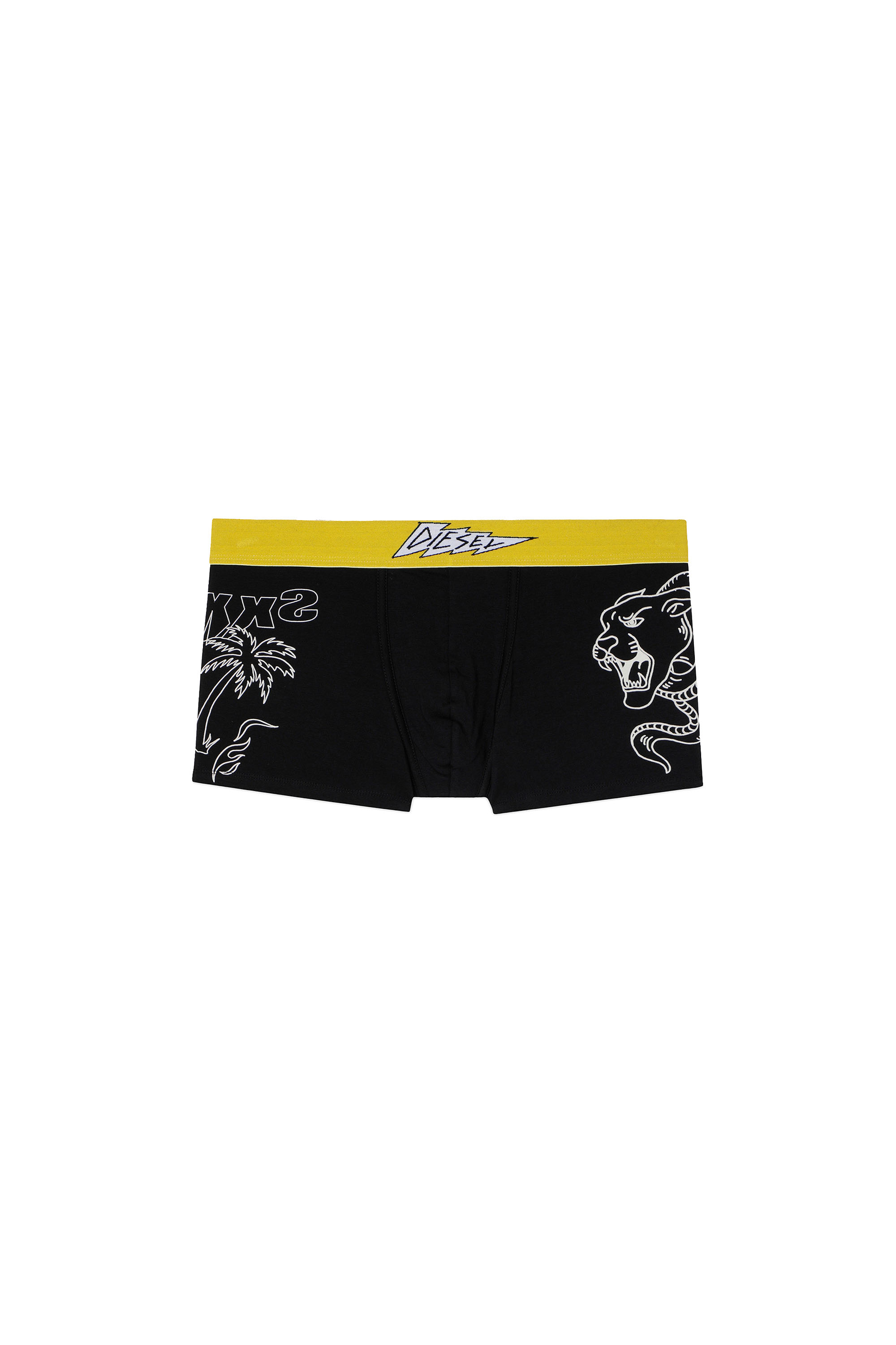 UMBX-DAMIEN, Black/Yellow - Trunks